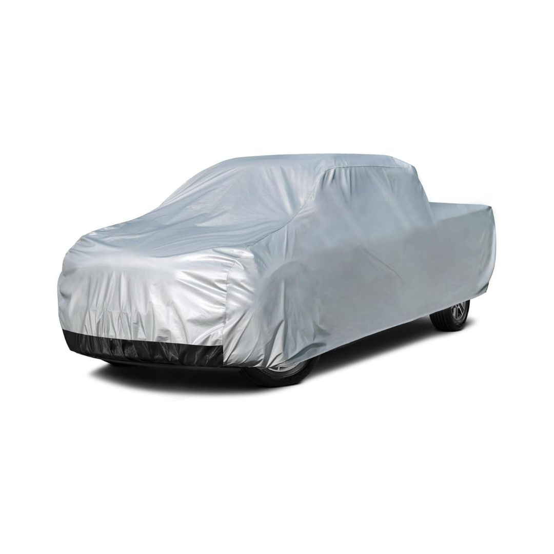 Kayme car cover – 6 layers waterproof truck cover, all-weather protection with durable silver material